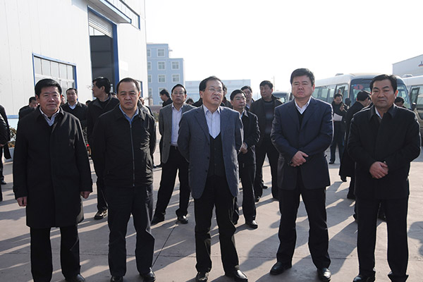 新乡市委书记带领考察团莅临long8-龙8锅炉